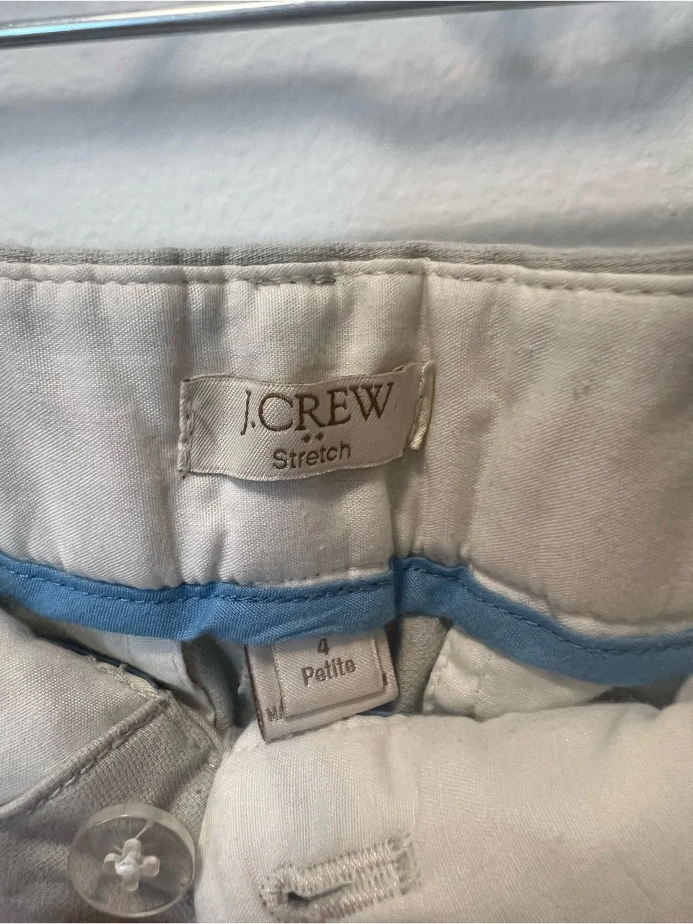J. Crew Light Khaki Stretch Pants